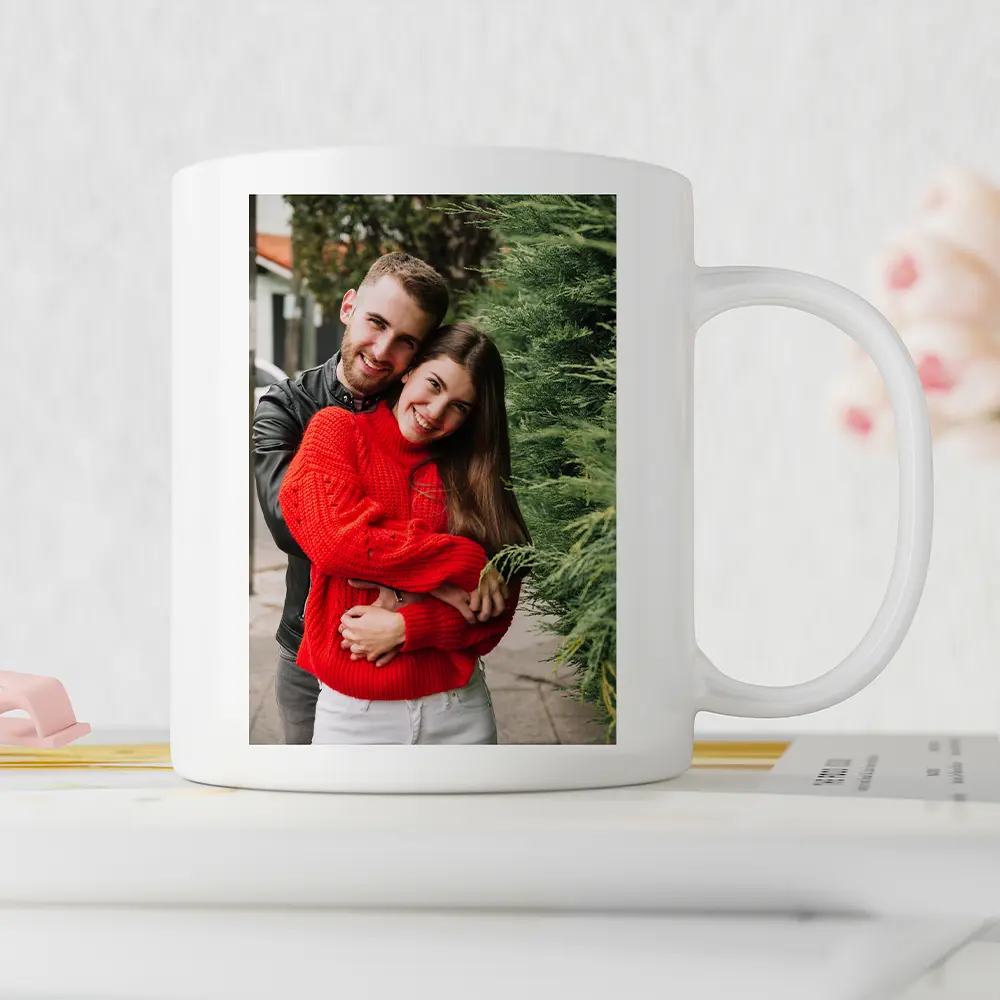 Mug blanc classique personnalisé