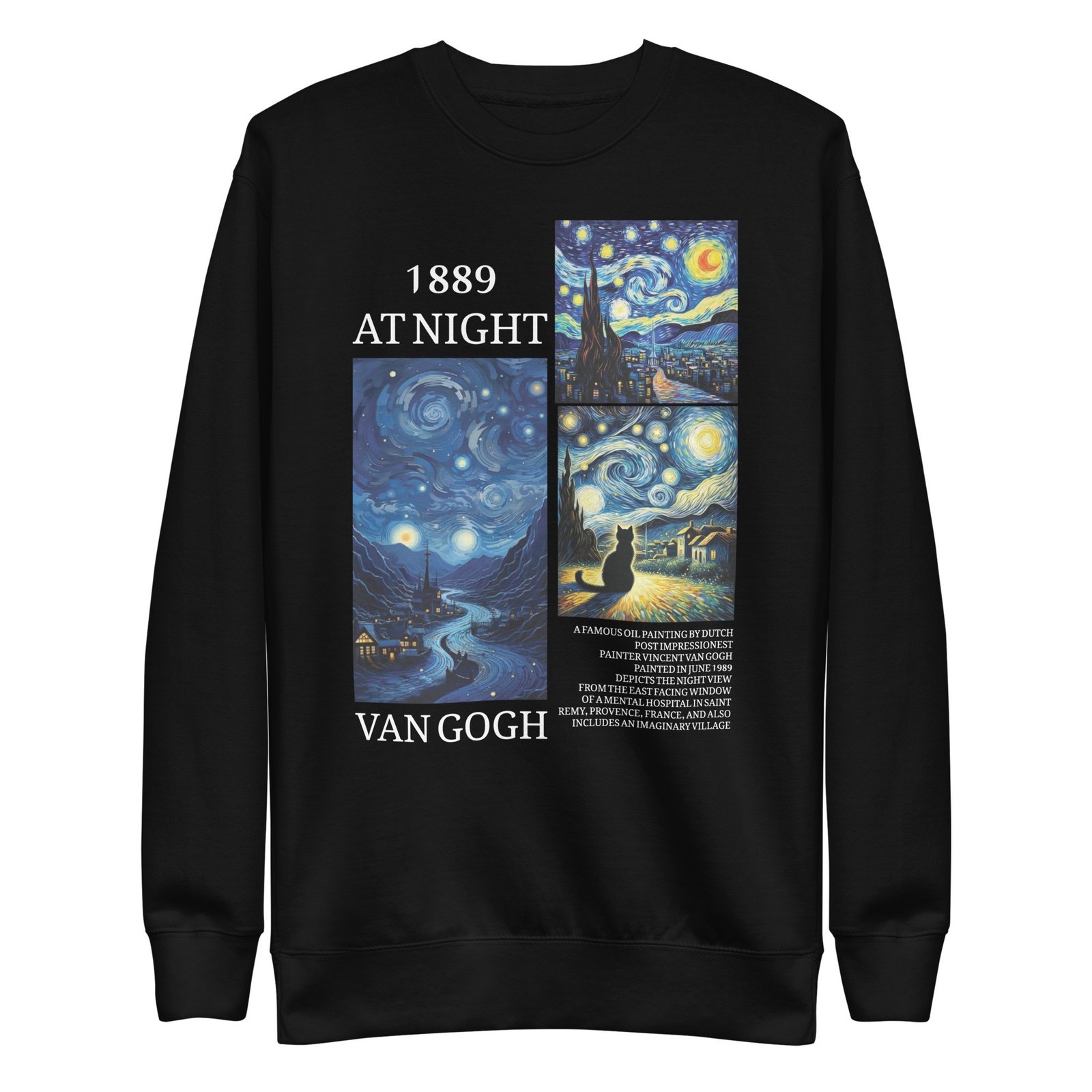 Sweatshirt The Starry Night (1889) Vincent Van Gogh