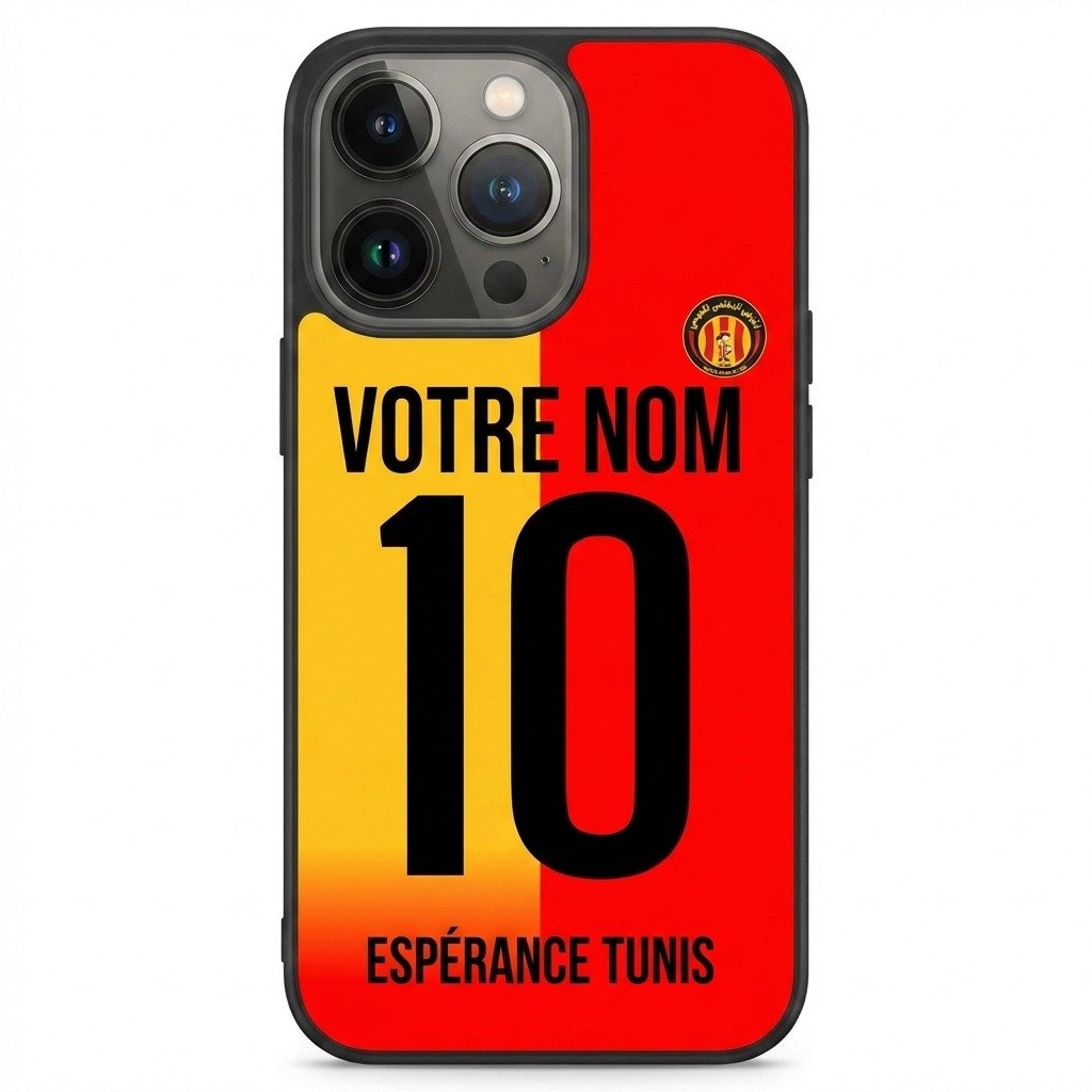 Coque de foot Esperance Tunis personnalisable